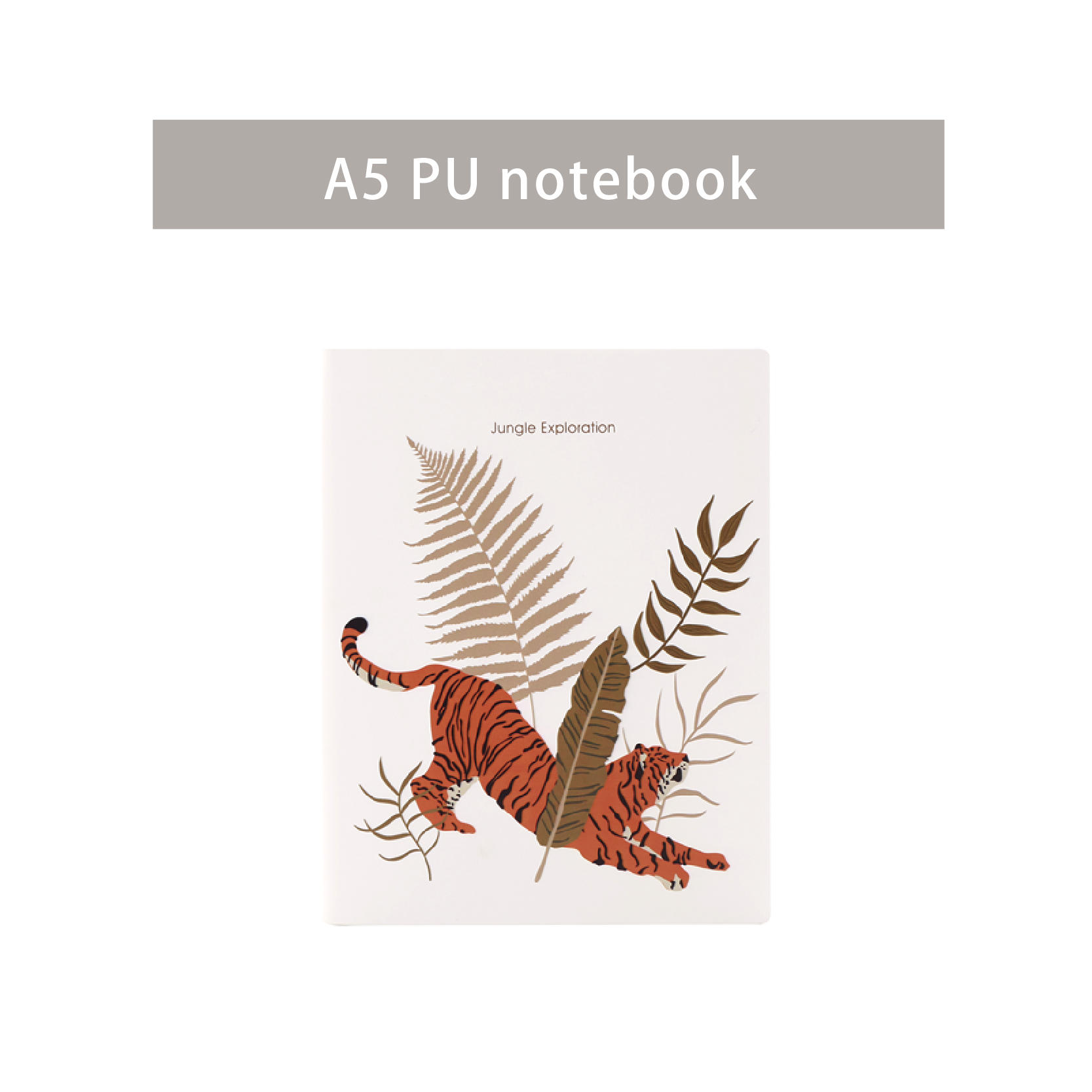Cuaderno diario personalizado de exploración de la selva de la escuela